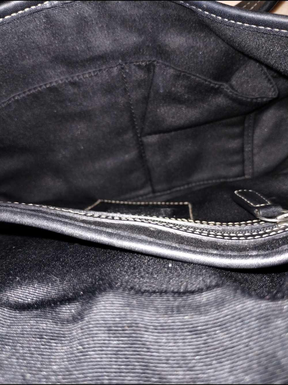 Coach Vintage Soho Buckle Flap Signature Monogram Shoulder Bag #6808 - Picture 14 of 15